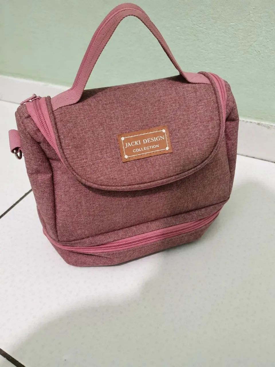 Bolsa Térmica Jacki Design Rosa - Linda e Conservada