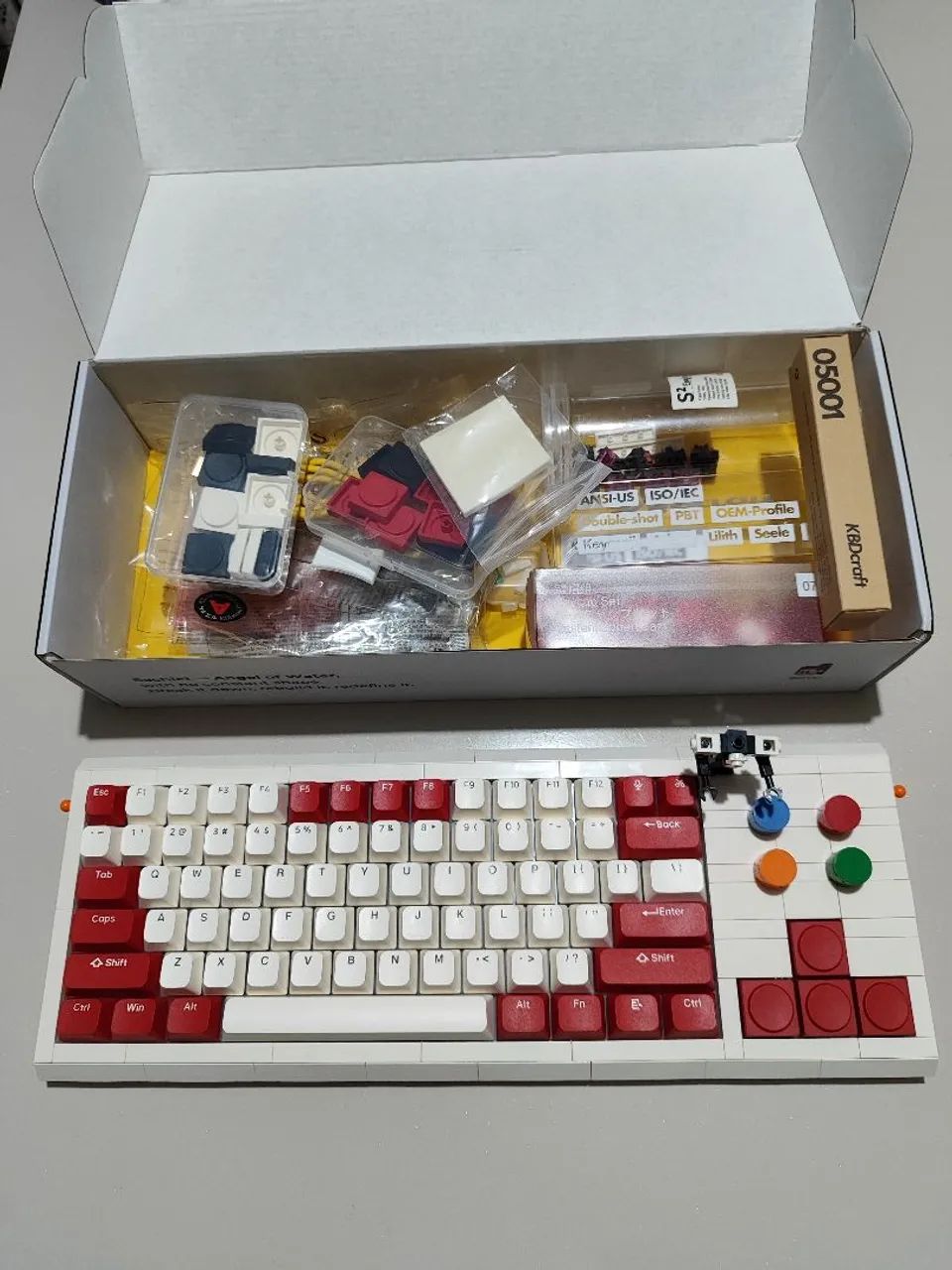 Teclado de Lego Sachiel Kbdcraft - Foto 3