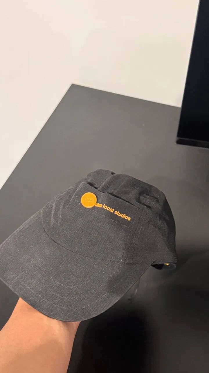 Boné Class 3 Panel Sports Hat Class "Stella" Black/Orange - Foto 2