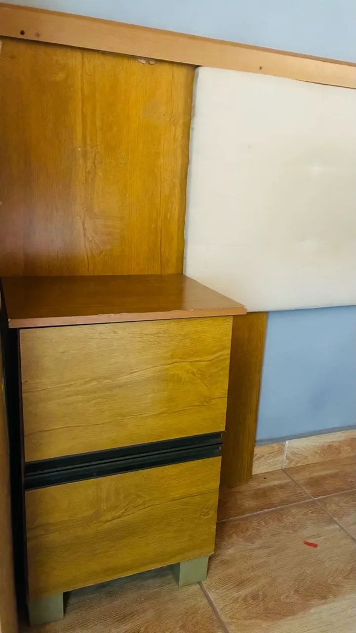 Cabeceira de cama queen com cômoda - Foto 4