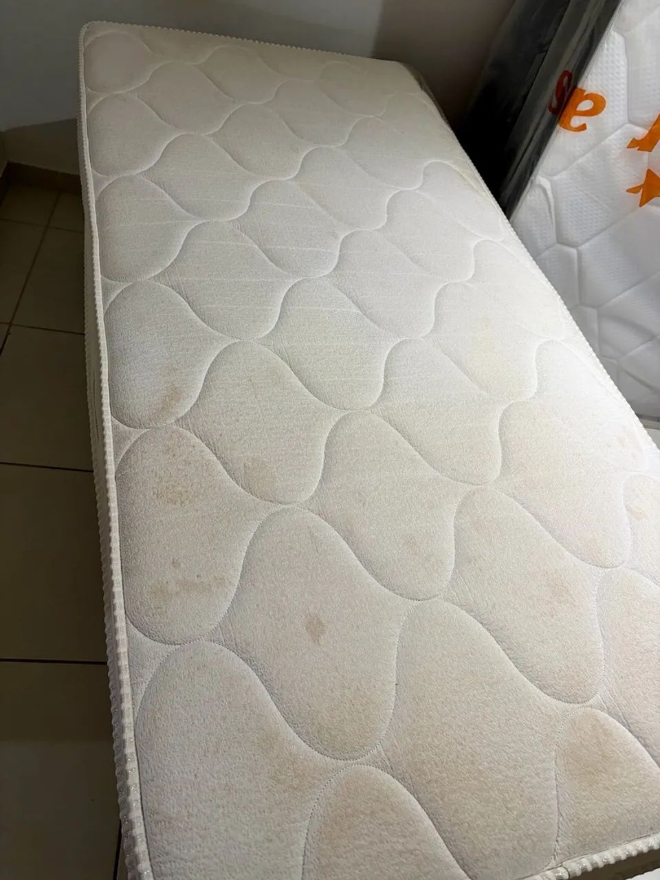 Cama box e colchão - solteiro  - Foto 4
