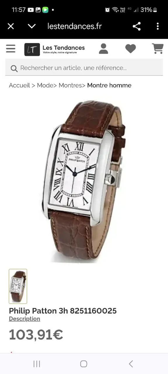Relogio italiano Philip watch - Foto 2