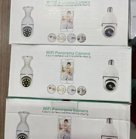 Câmera IP Lâmpada Wifi - Foto 3