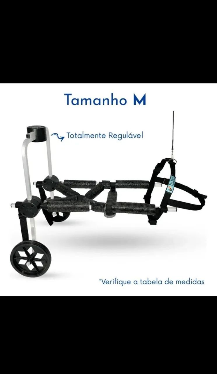 Cadeira de rodas para pet - Foto 4
