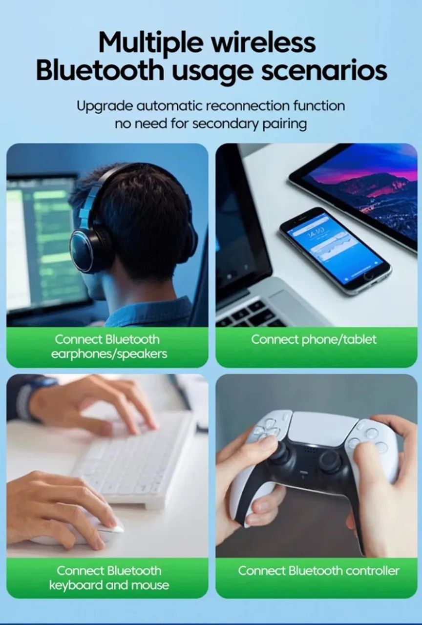 Adaptador USB WiFi 6, AX900 + Bluetooth 5.4 - Foto 5