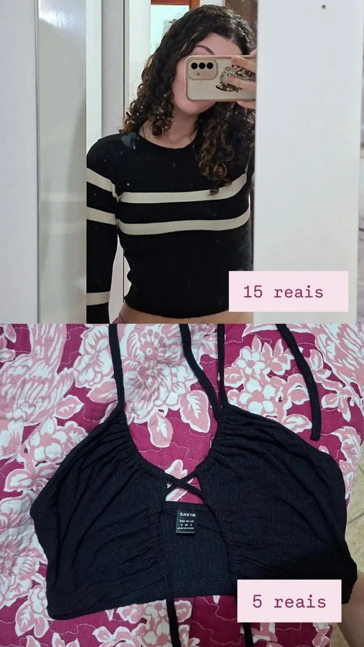desapego de croppeds femininos ? preços acessíveis! - Foto 2