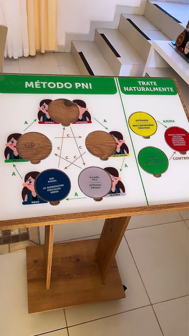 Púlpito com quebra cabeça de vidro pra loja de produtos naturais - Foto 5
