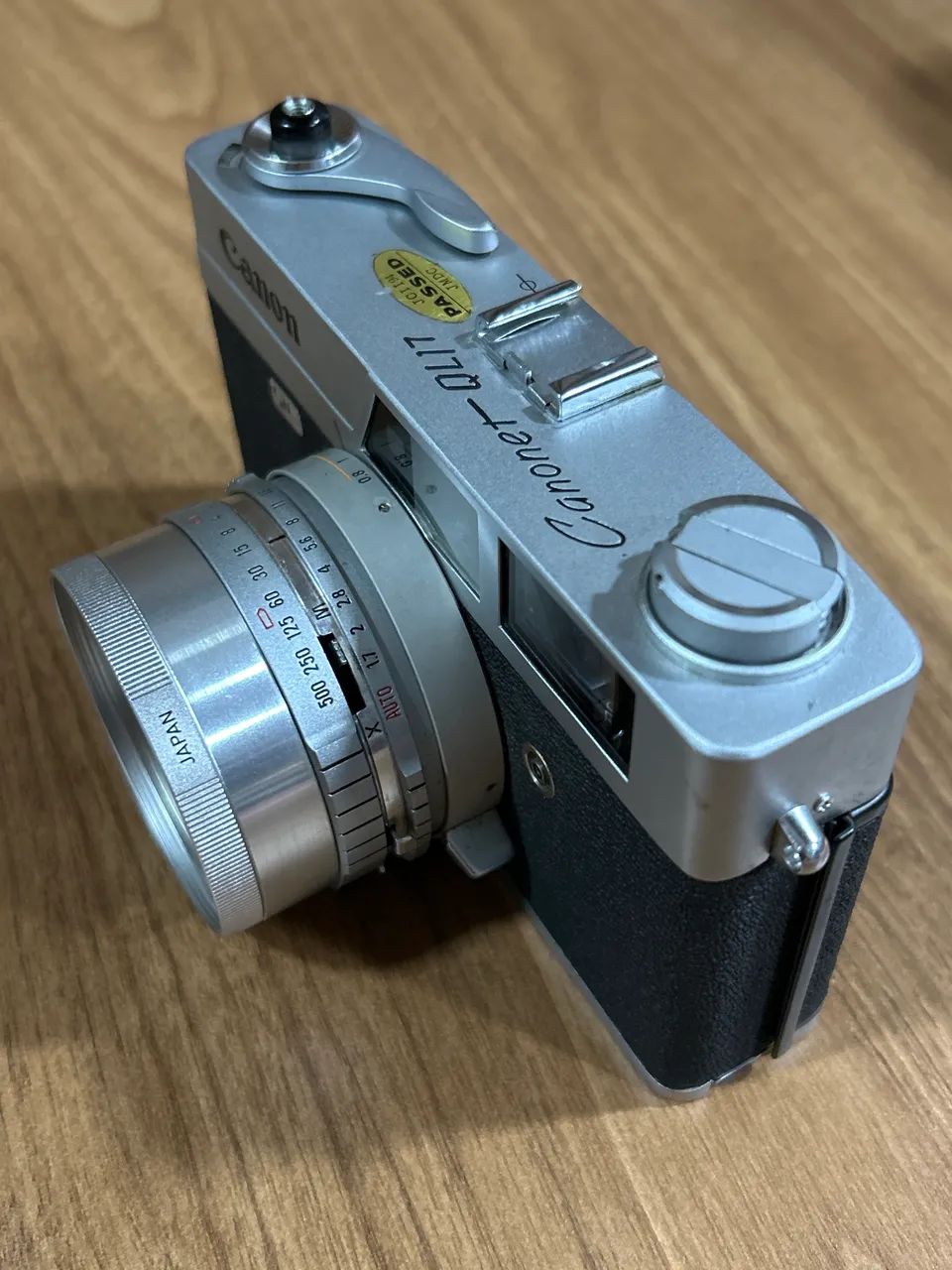 Câmera Analógica Canon Canonet QL17 - Câmeras e Filmadoras