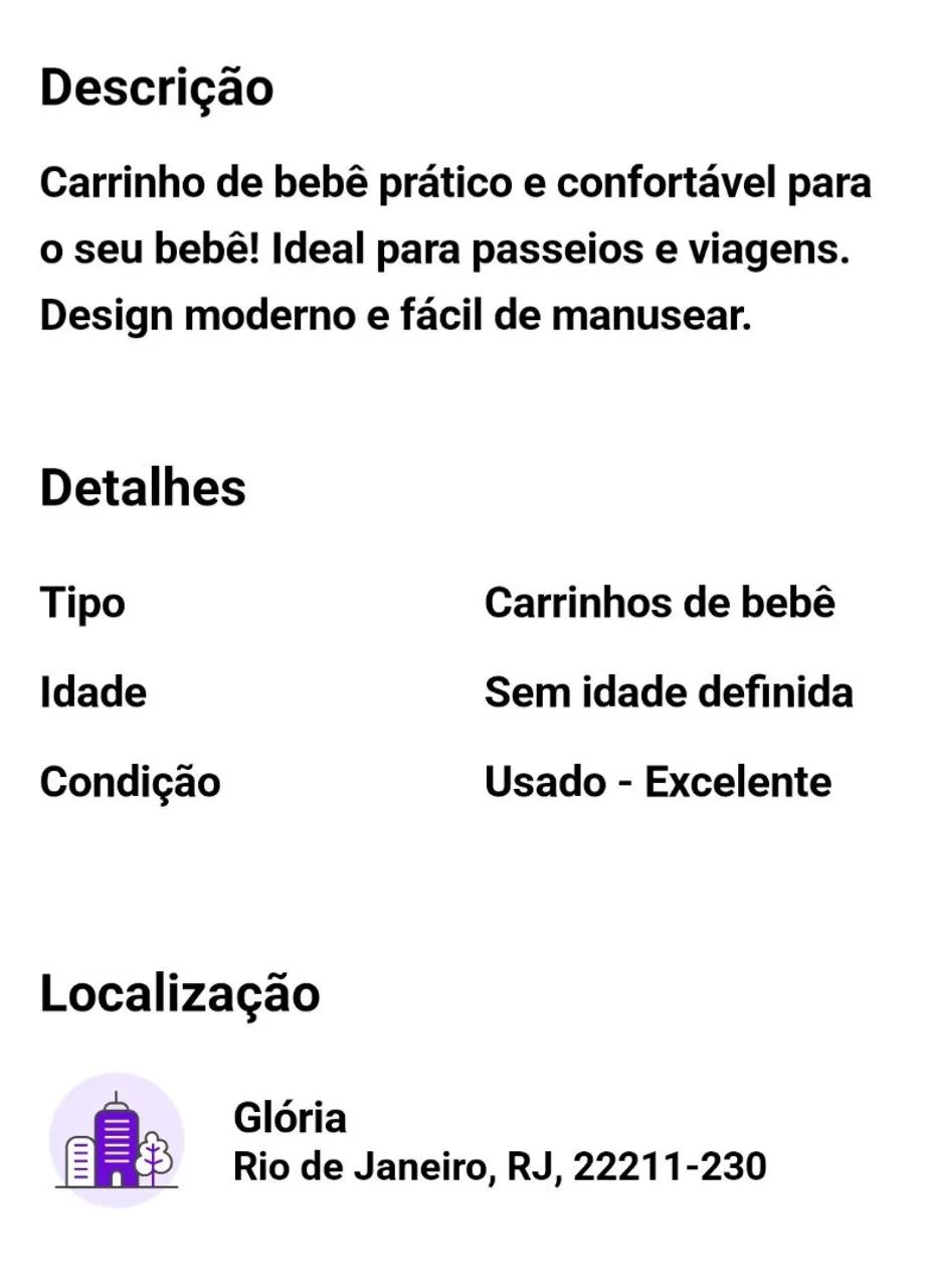 Carrinho de bebê COSCO 