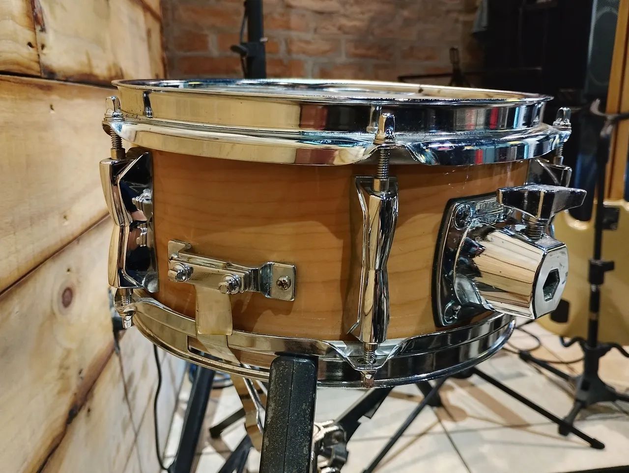 Caixa Pearl Yamaha Wood Shell 10 polegadas  - Foto 2
