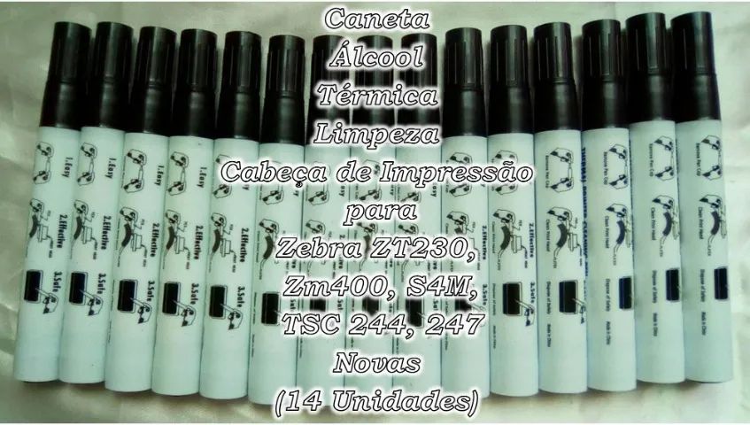 Canetas para Limpeza de Cabeças de Impressoras