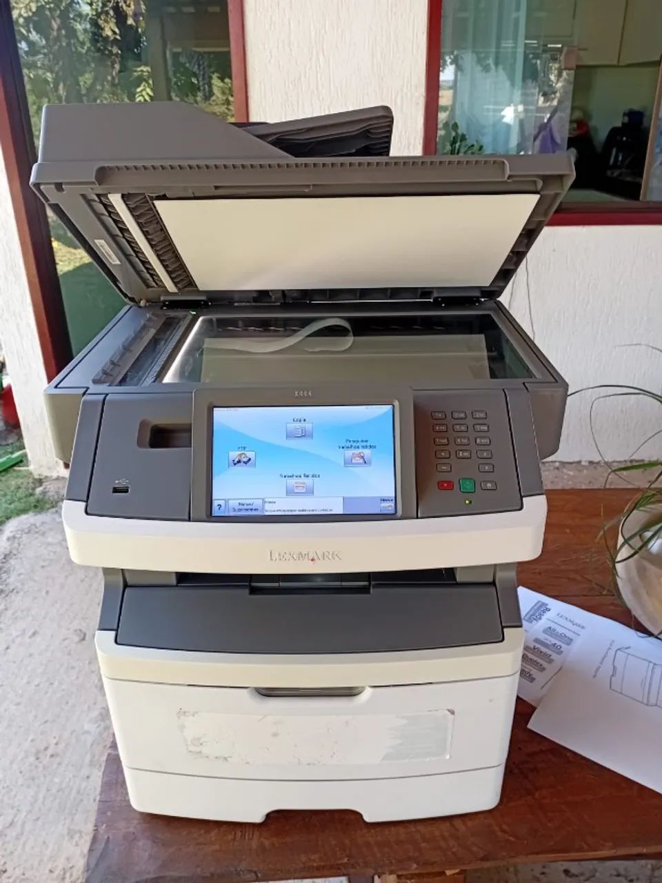 Vendo impressora multifuncional Lexmark X464 no estado funcionando!