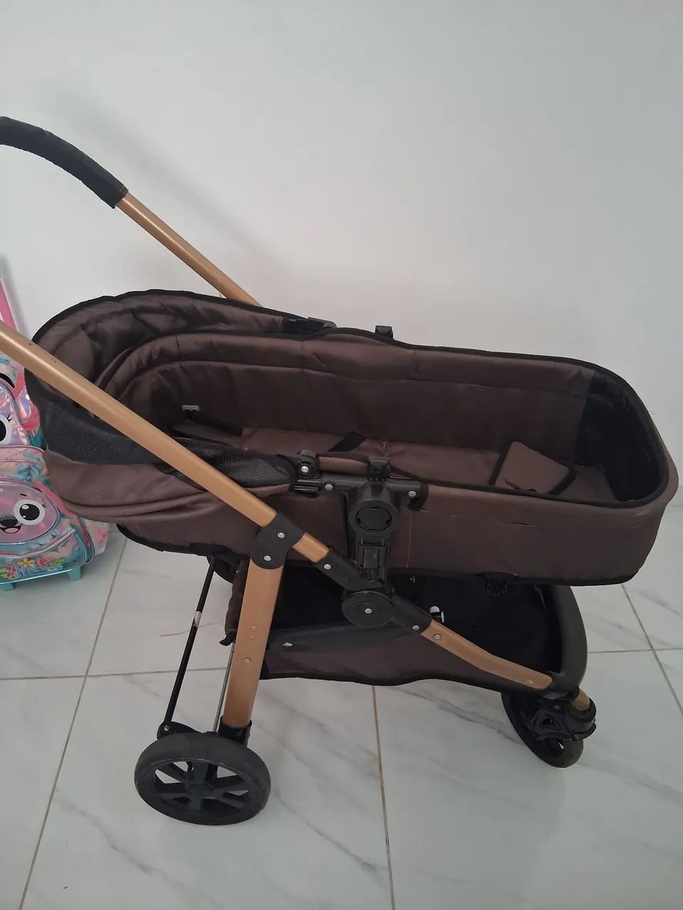 Carrinho de bebê tipo moisés Galzerano - Foto 2