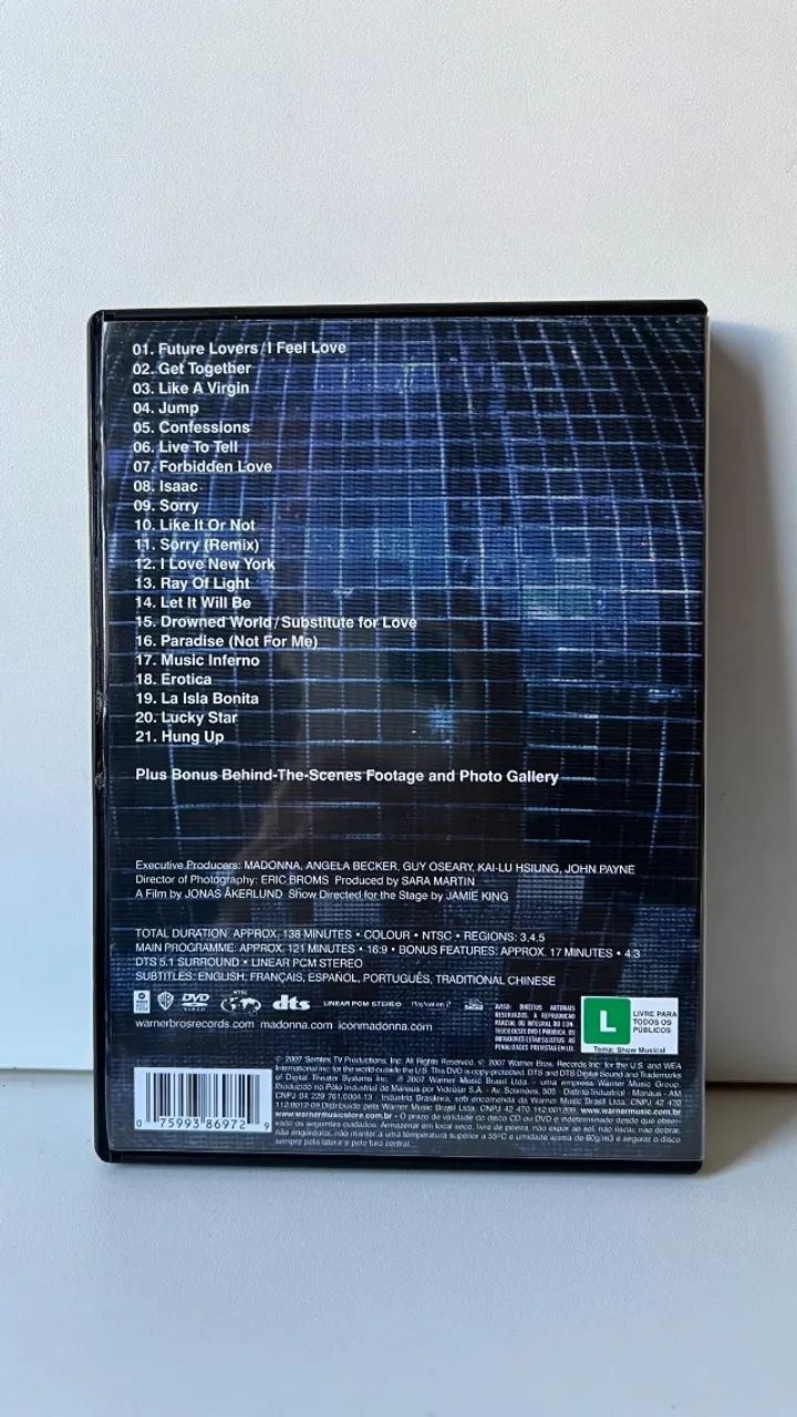 DVD - Madonna The Confessions Tour - Foto 3