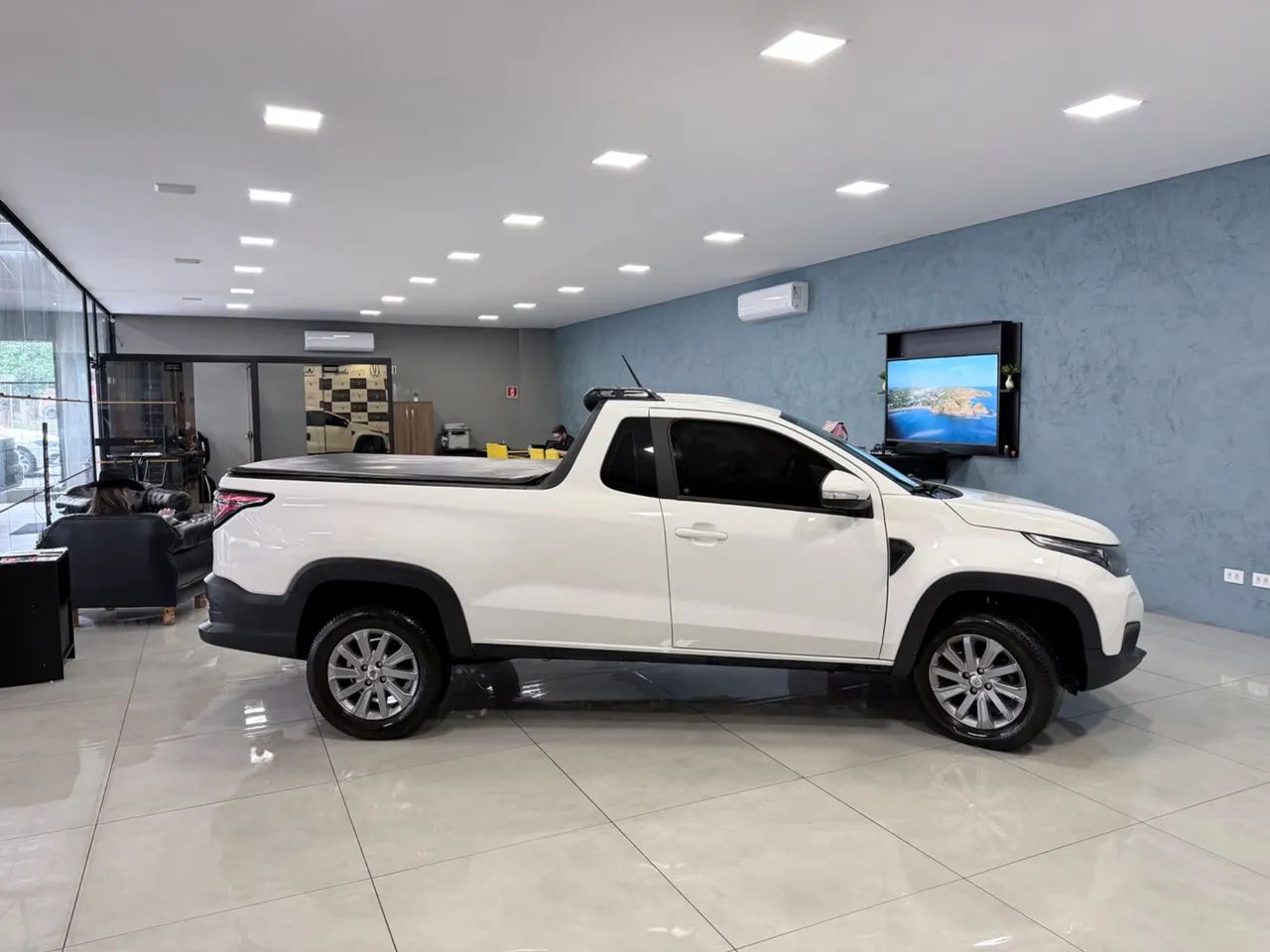 Fiat Strada Freedom 1.3 Flex 8V CS Plus 2023 - Foto 4