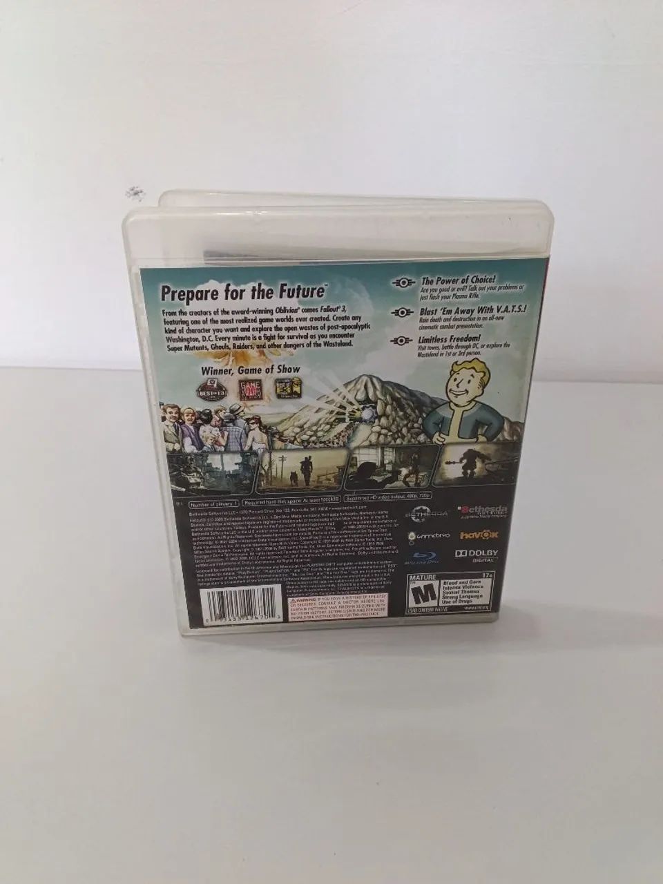 Vendo Fallout 3 Ps3 Semi novo  - Foto 2