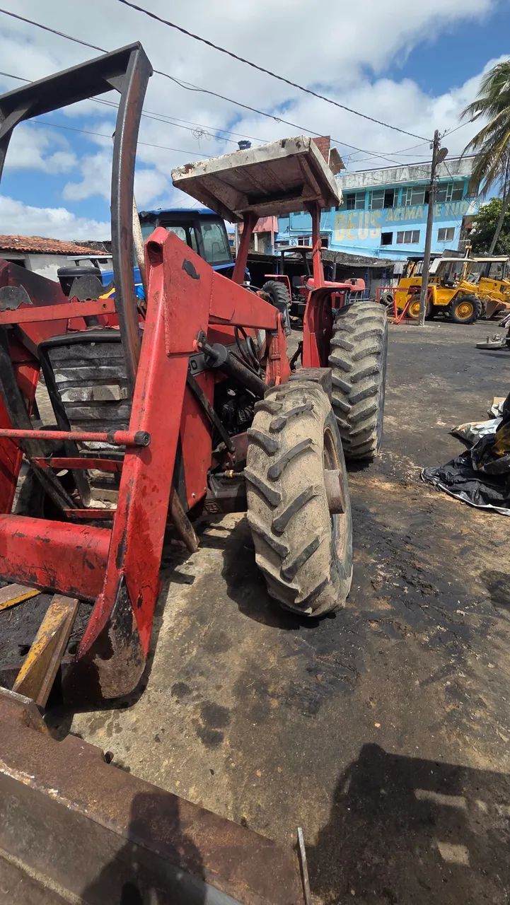 Trator Massey Ferguson 290 4x4 com Lâmina  - Foto 3