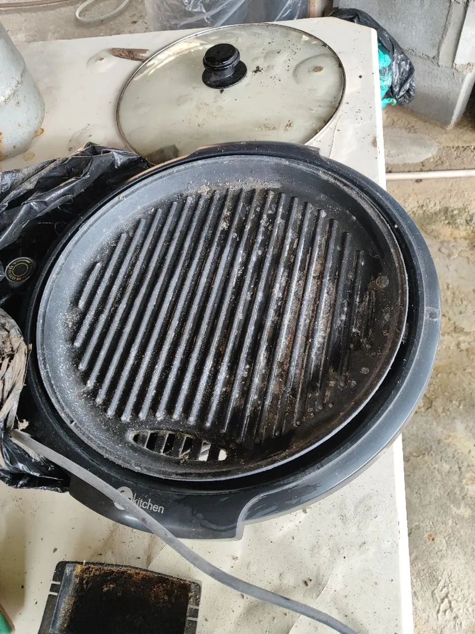 Assador de carne elétrica 