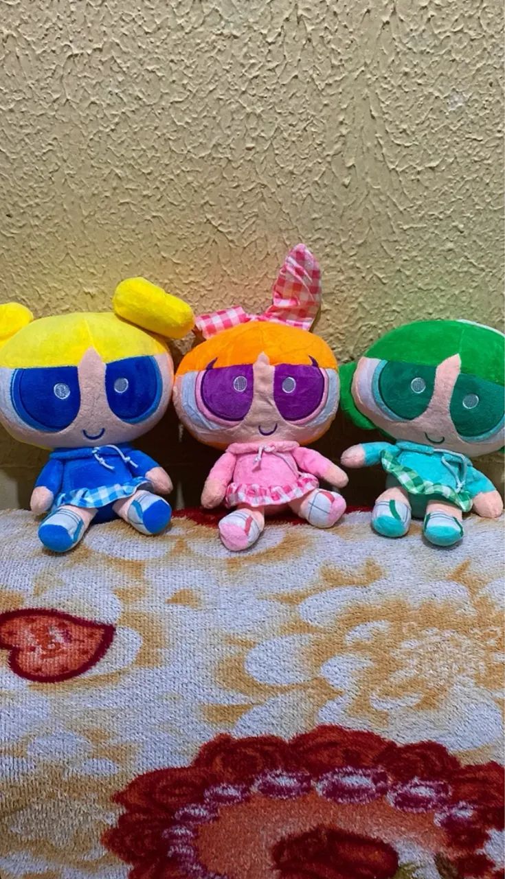 Pelúcias meninas superpoderosas 