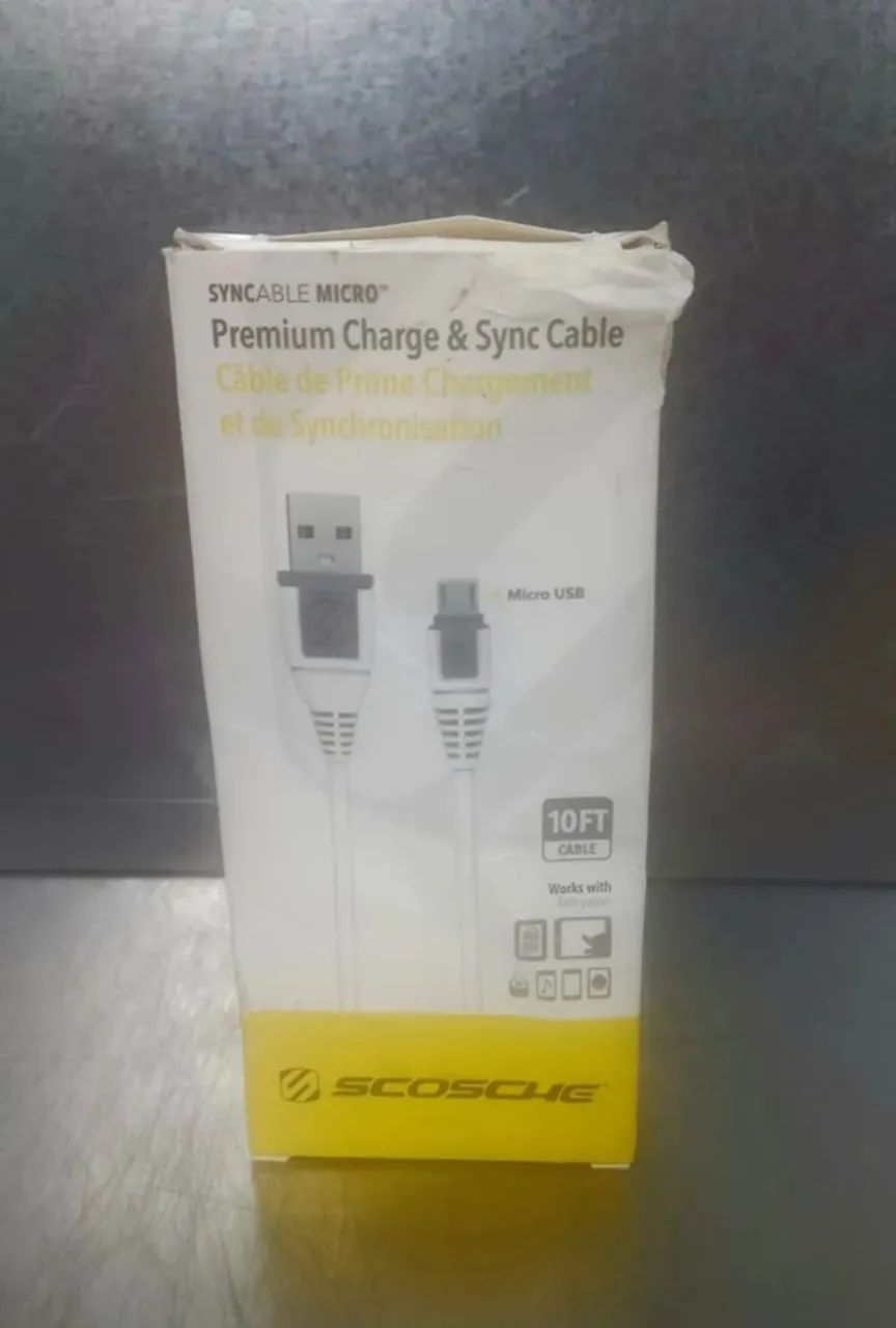 Cabo USB M10WT Scosche 3mt NOVO - Foto 3
