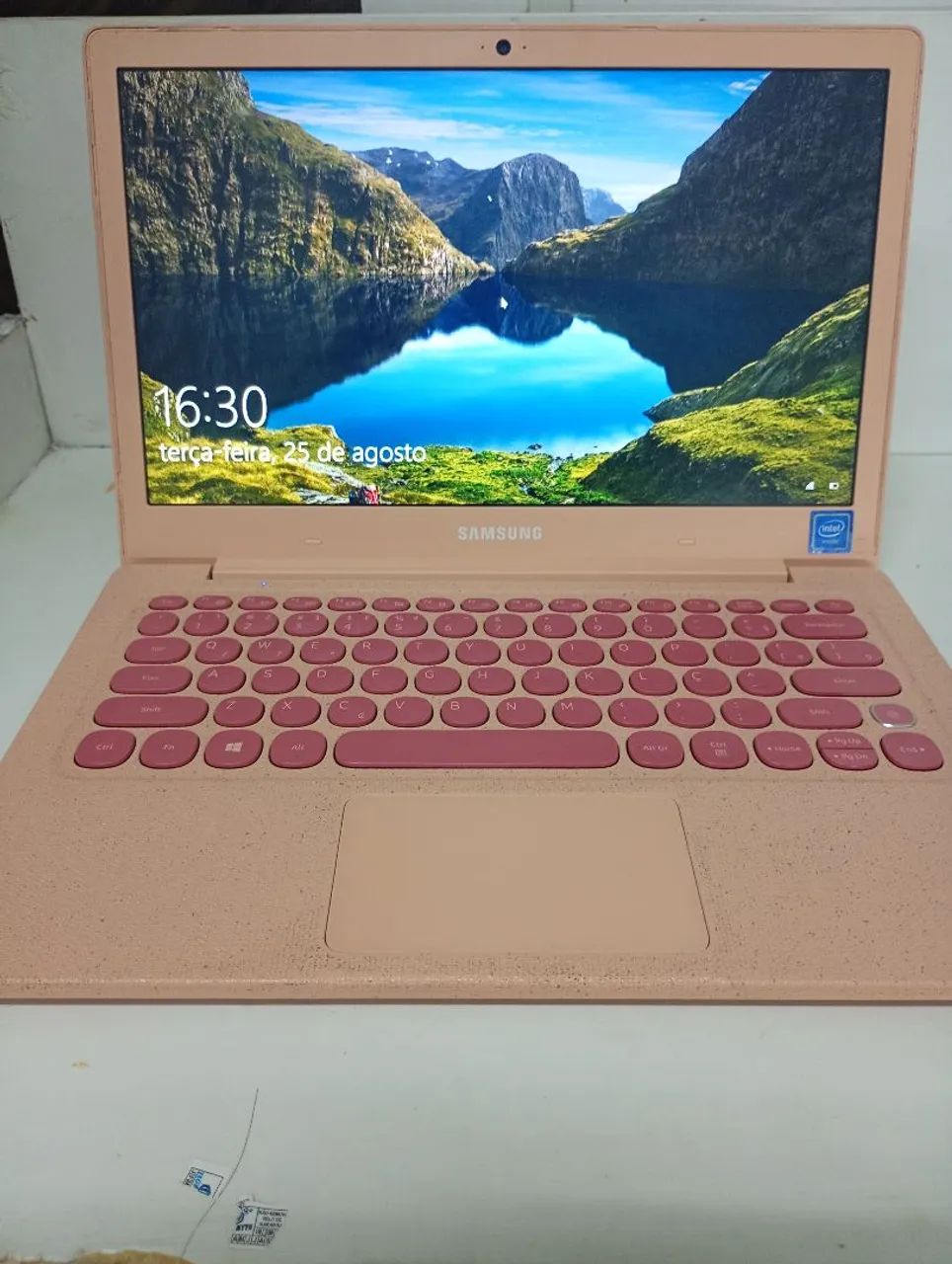 Notebook Samsung processador Intel 4 de memória ram nvme 128 - Foto 4