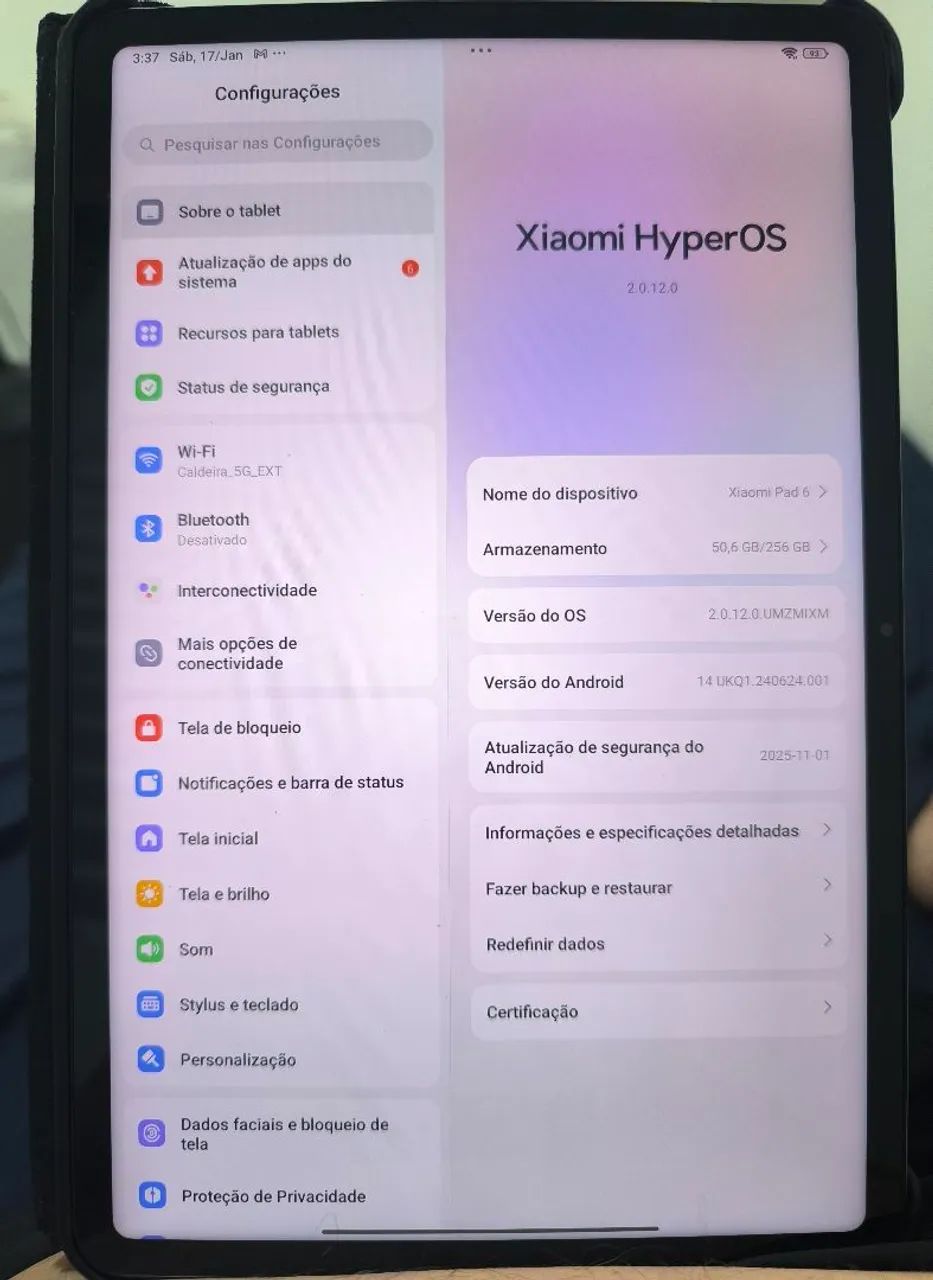 Tablet Xiaomi Mi Pad 6 256Gb - Foto 6