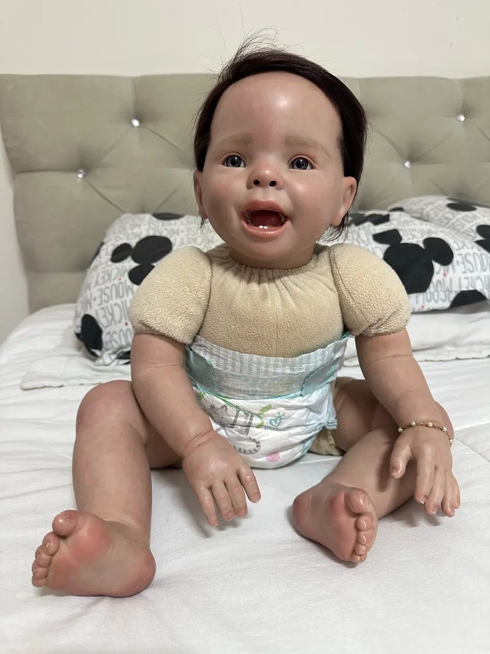 Boneca bebê reborn  - Foto 2