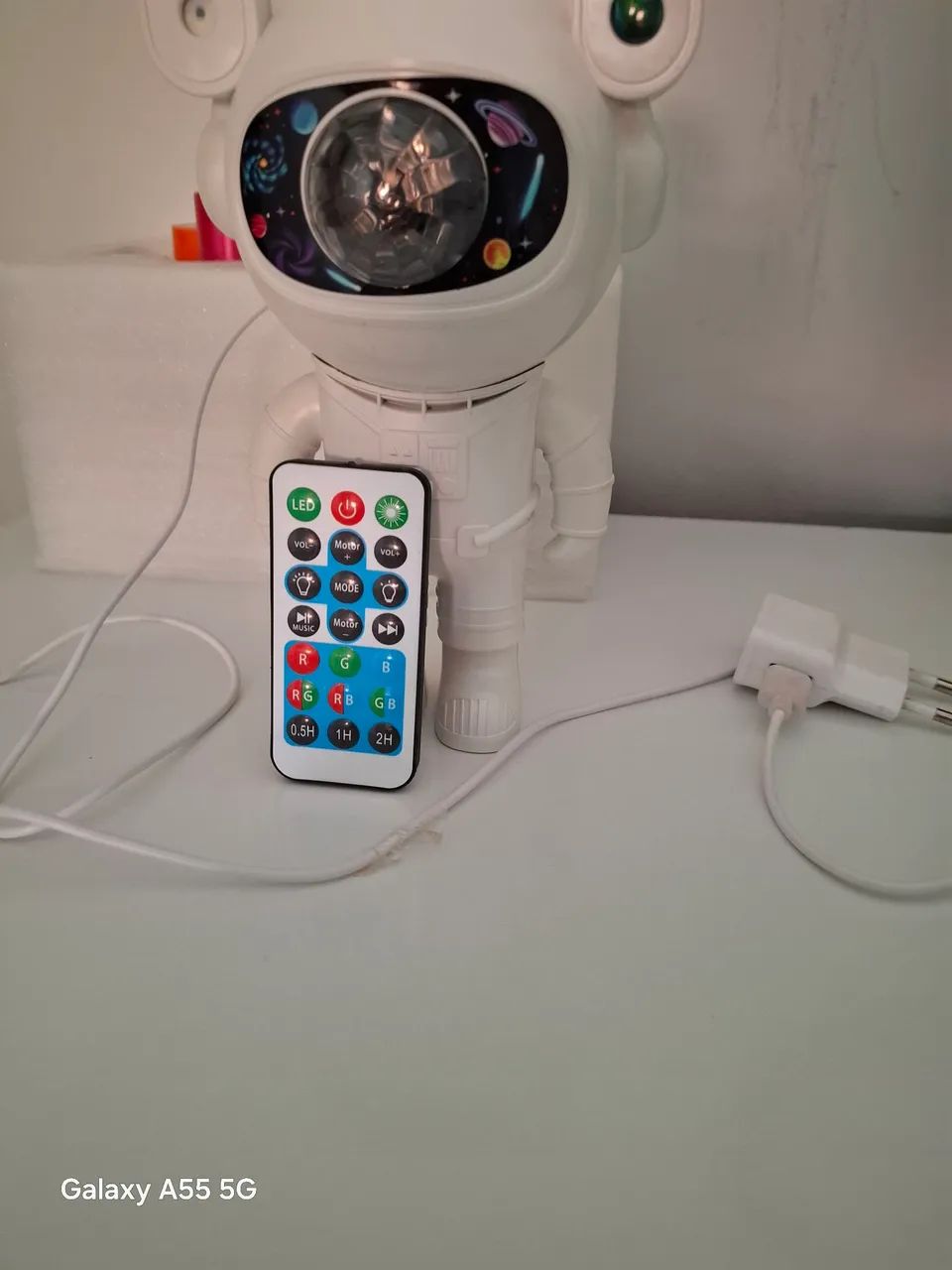 Astronauta de luzes 