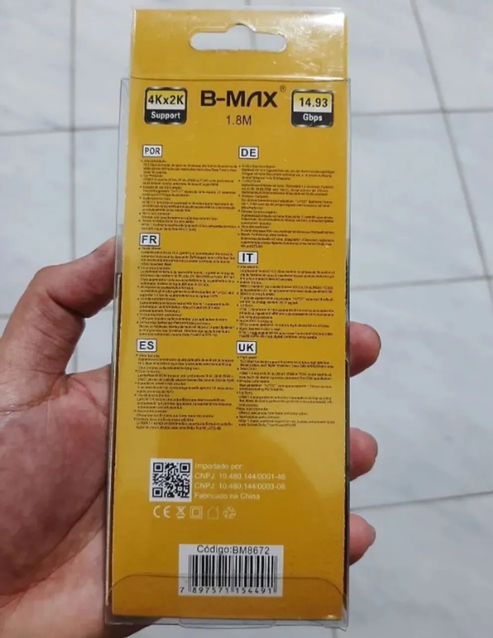 Cabo HDMI B-MAX 1,8m com Frete Grátis - Foto 3