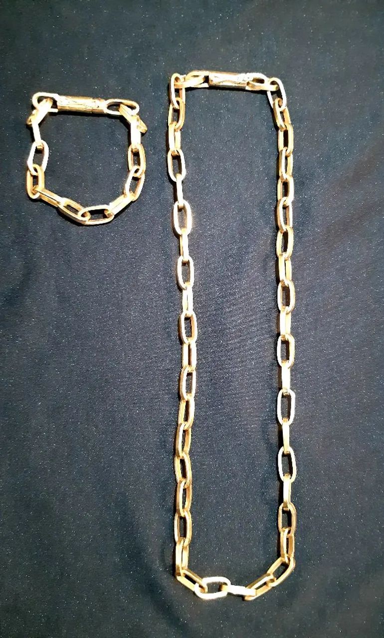 Corrente cartie Ouro e Prata.  - Foto 2