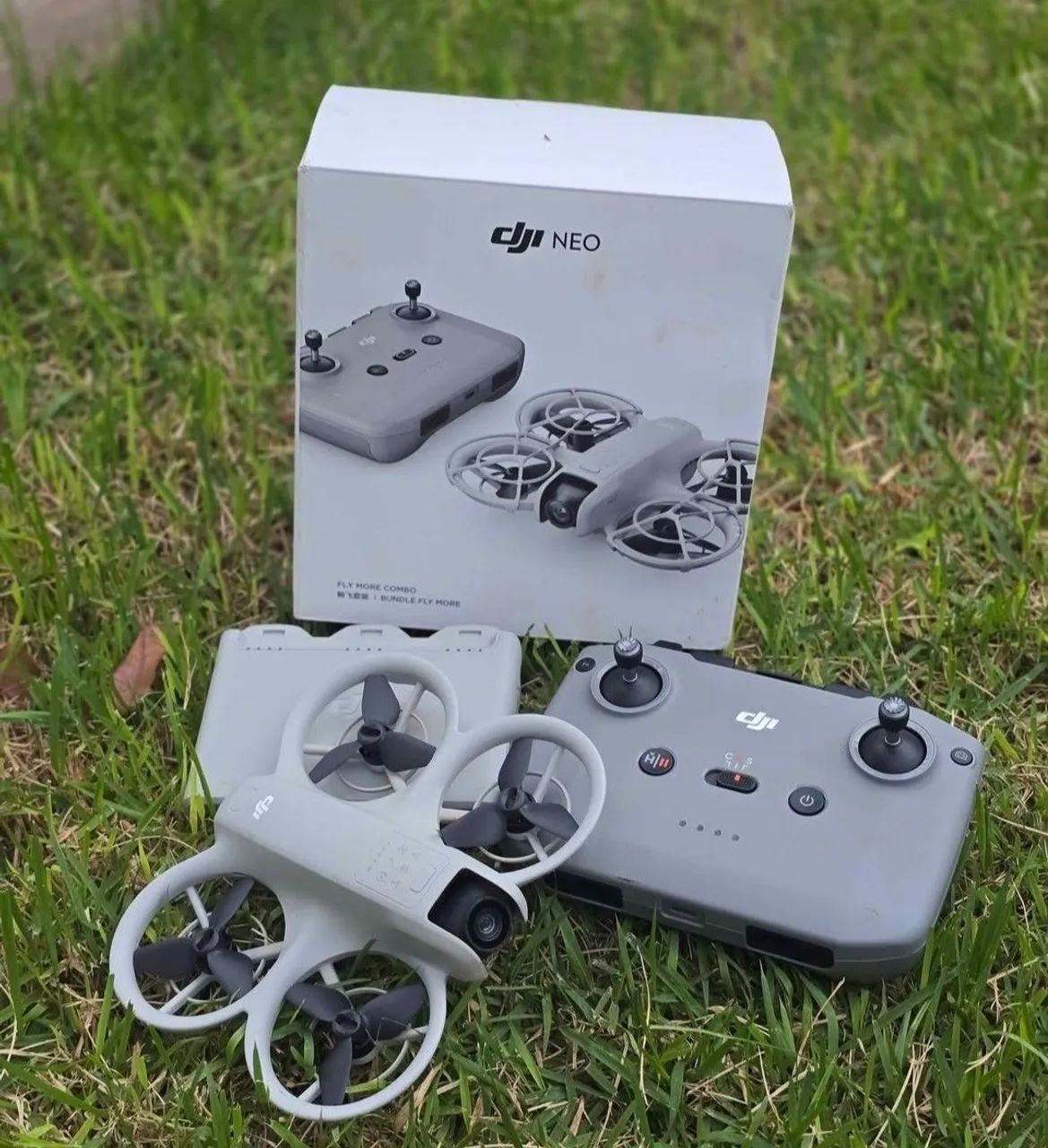 Drone Dji neo controle e 3 baterias - Foto 2