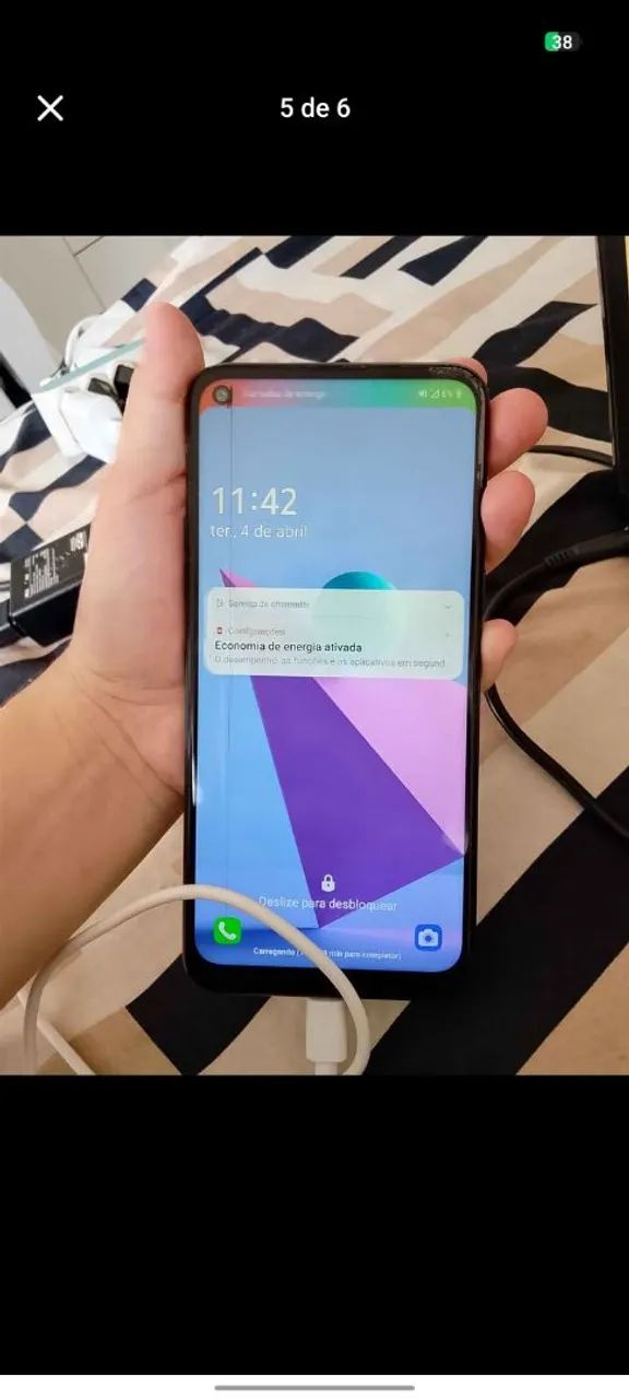 LG K60 usado em perfeito estado - Foto 4