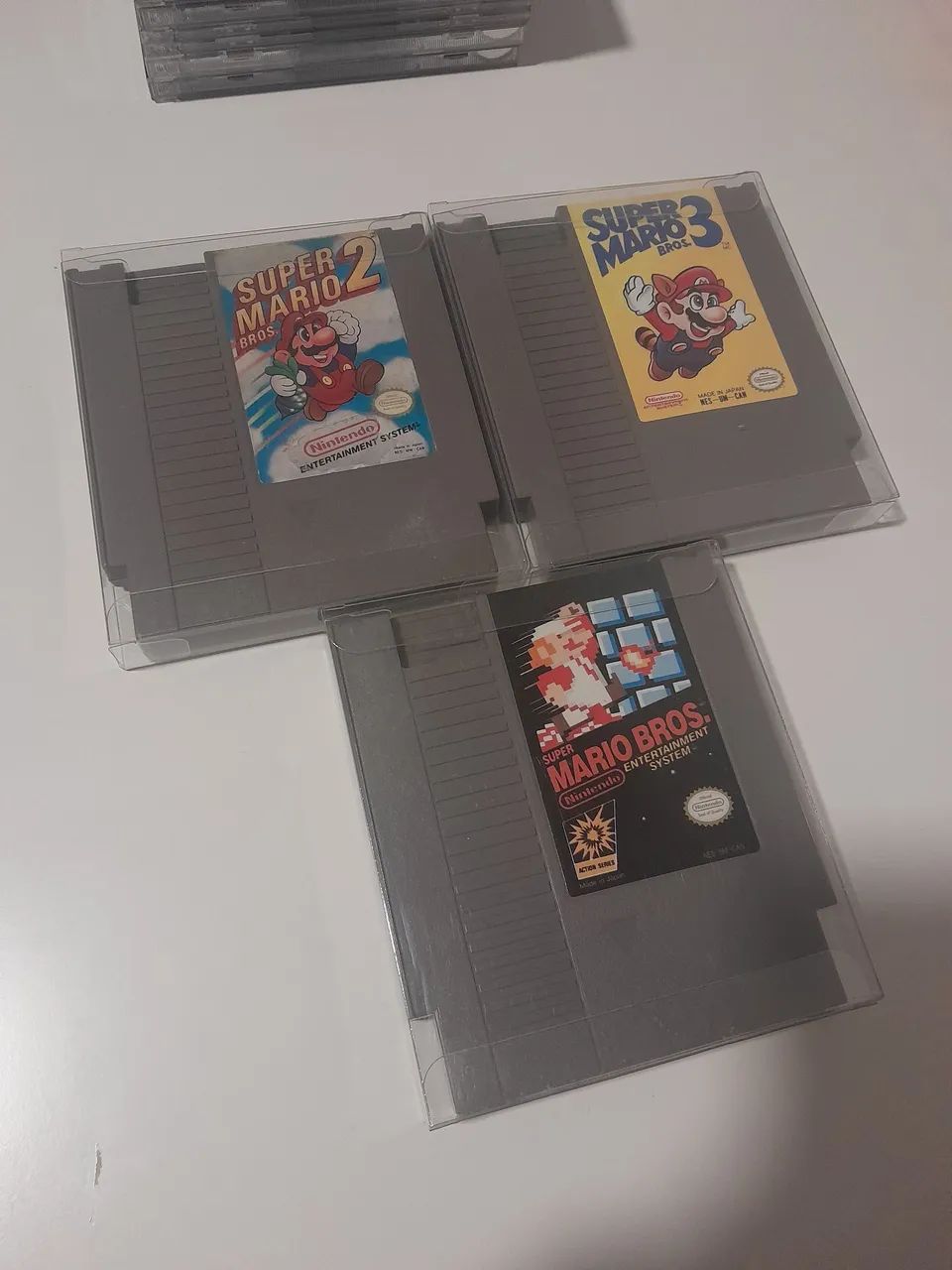 Mario bros 1,2 e 3 original nes