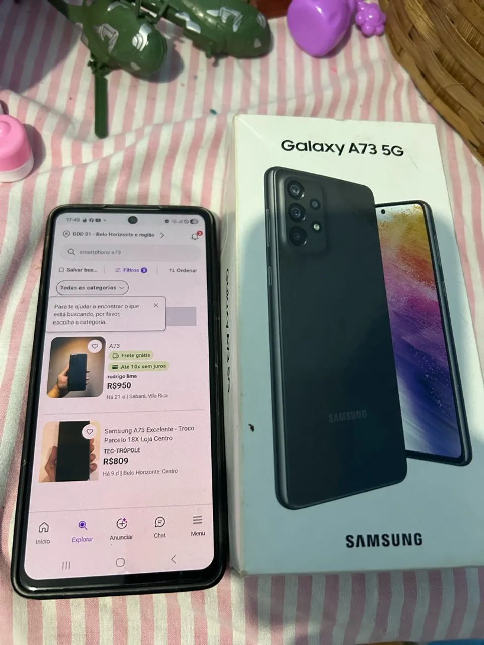Samsung a73 128g 8 de han