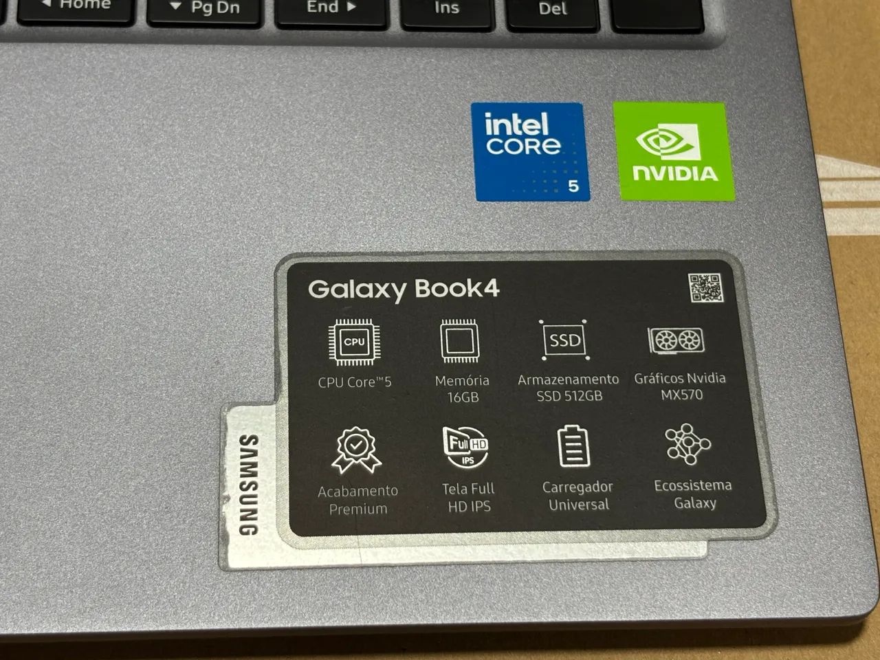 Notebook Samsung Galaxy Book4 i5 | 16GB RAM | SSD 512GB | MX570 - Foto 2