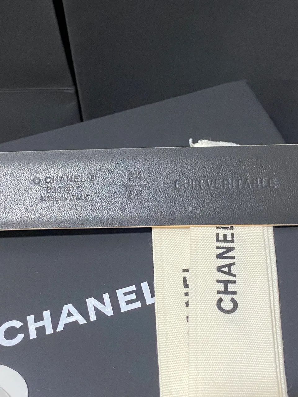 Cinto Chanel Rosa com dourado original  - Foto 3