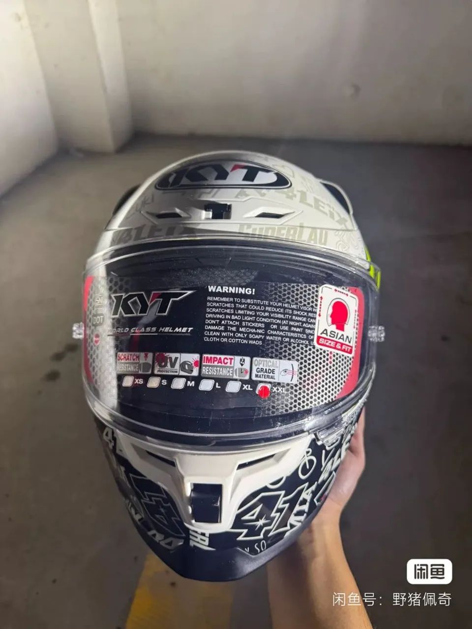 CAPACETE KYT NZ-RACE ESPARGARO 2021 - Foto 3