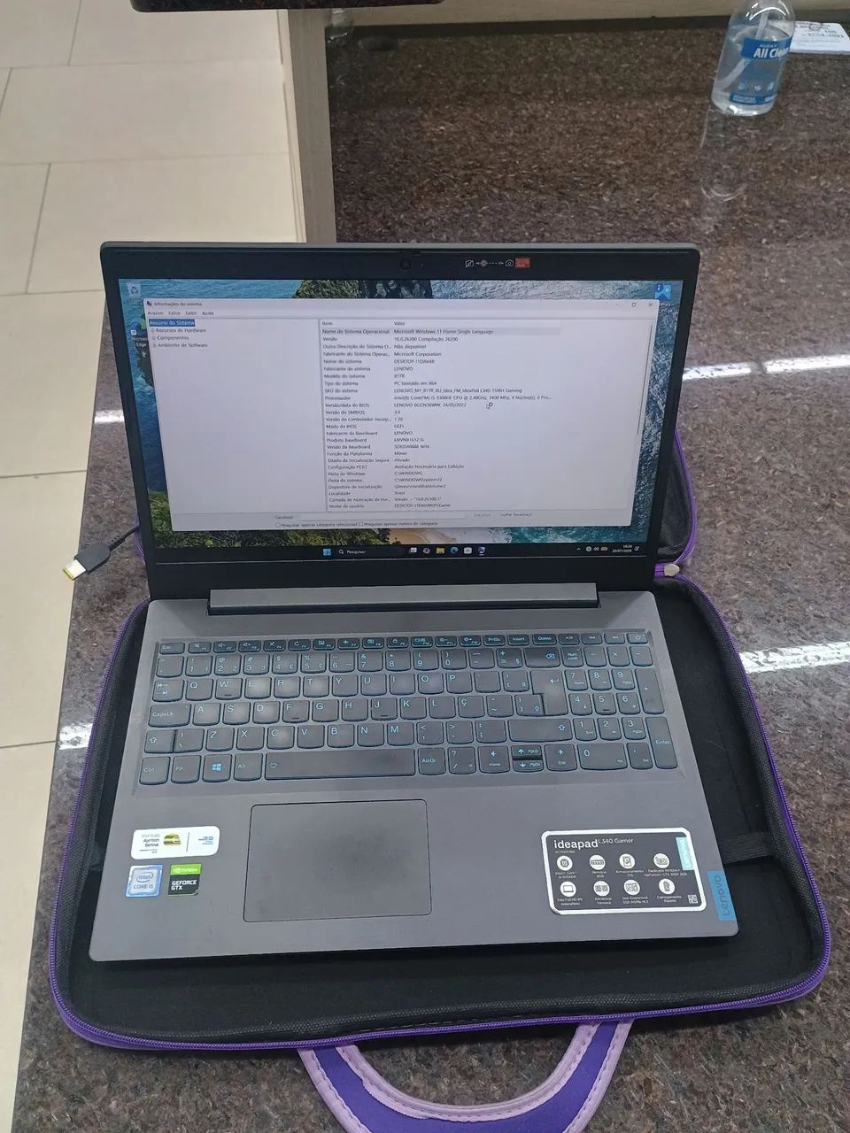 Notebook gamer Lenovo 
