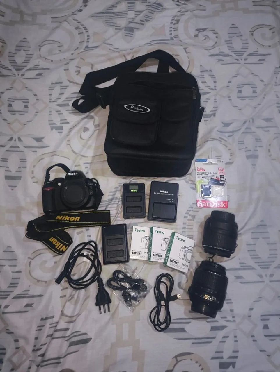 Camera Nikon D3100 - Kit Completo | Excelente Estado | Pronta para Uso