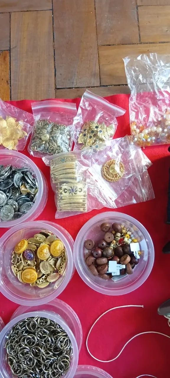Conjunto completo para confecção de bijuterias  - Foto 4
