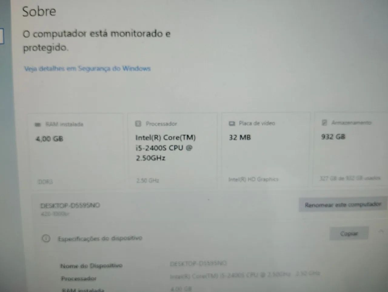 HP ALL ON ONE 420 PC I5 - Foto 5