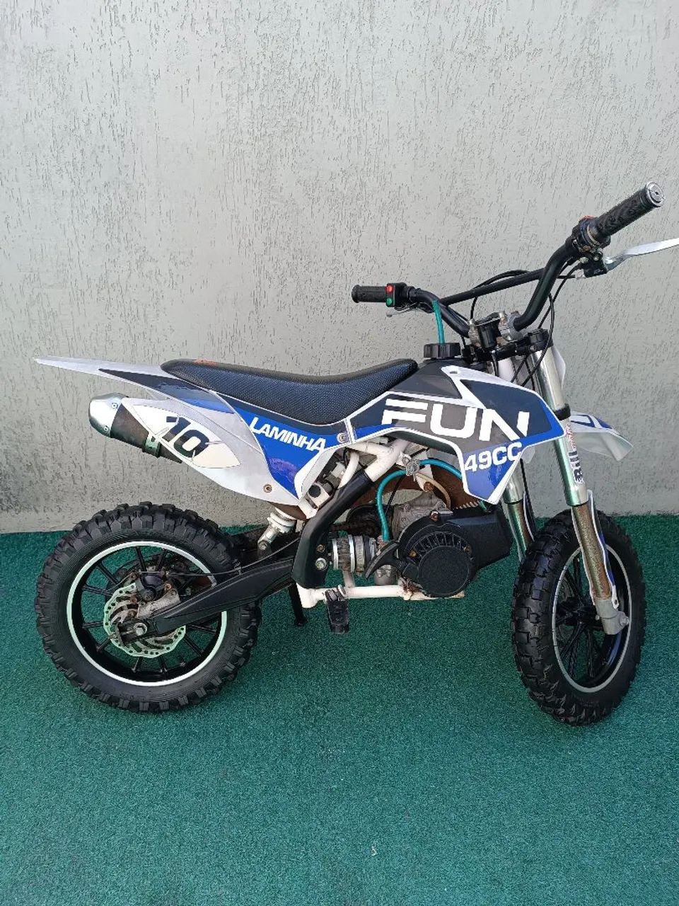 Mini Moto Cross com Equipamentos  - Foto 5