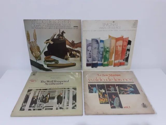 LP´s Disco Vinil Waldo de Los Rios e Walter Carlos 