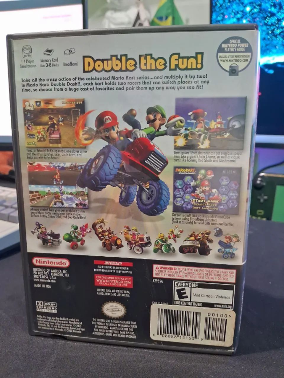 Mario Kart: Double Dash!! (Nintendo GameCube) - Foto 2