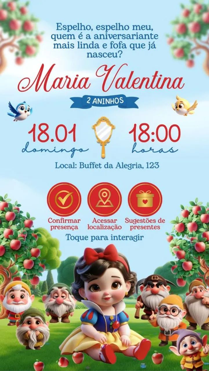 Convite animado - Foto 4