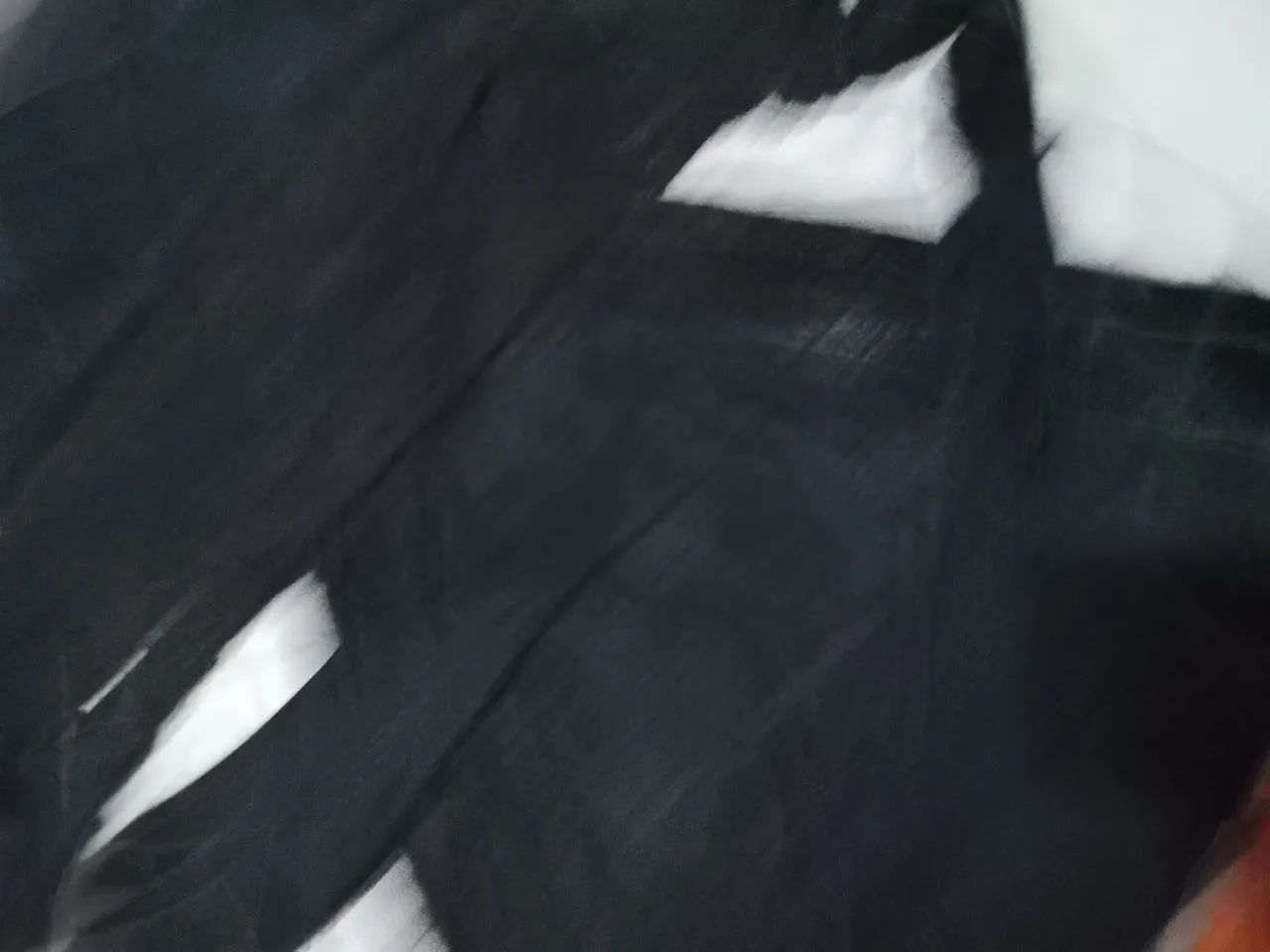 Camisola preta misteriosa suepr sexy estilo gueixa  - Foto 2