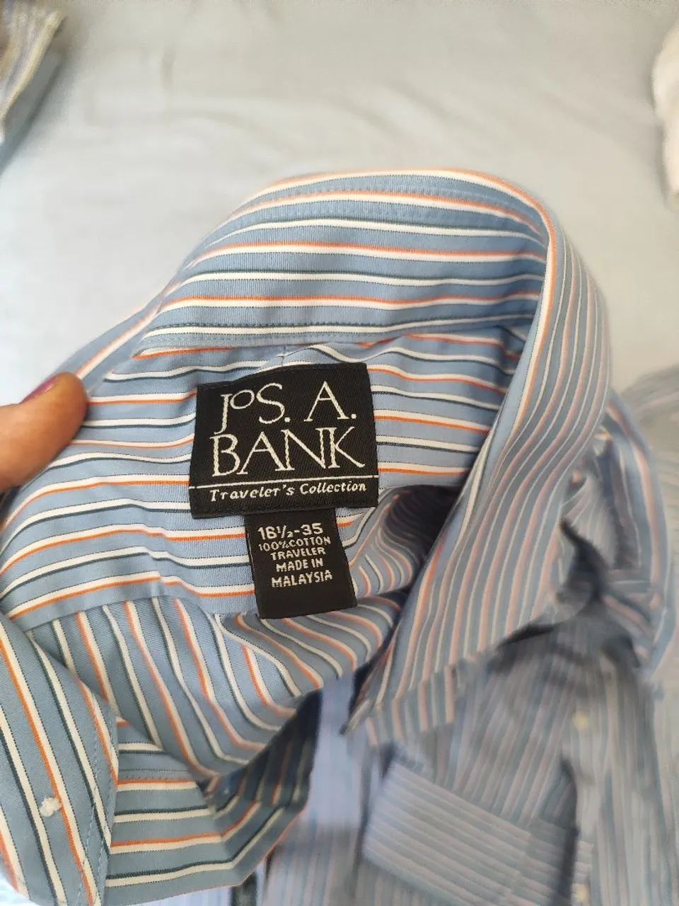 ? LOTE COM 7 CAMISAS MASCULINAS IMPORTADAS - Foto 2