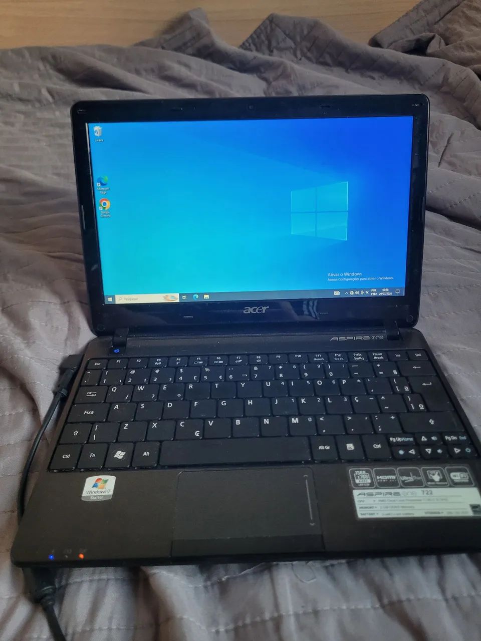 Notebook Acer Aspire One 722 - Foto 2
