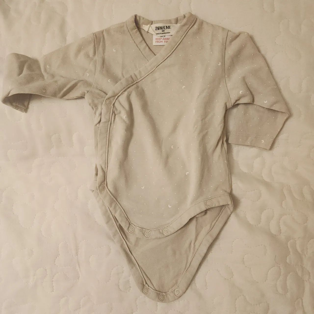5 bodies Zara Home + 1 body brinde zara Home para Recém Nascido  - Foto 5