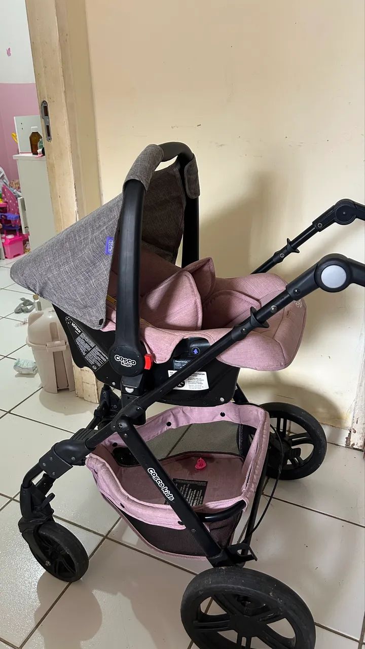 Carrinho de bebê Moisés 1000 - Foto 3